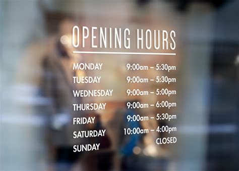 shop opening hours today perth